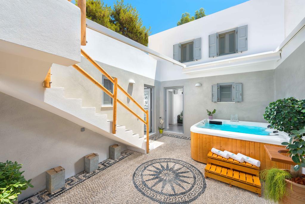 Lindos Shore Summer House With Jacuzzi And Sea View !!! エクステリア 写真