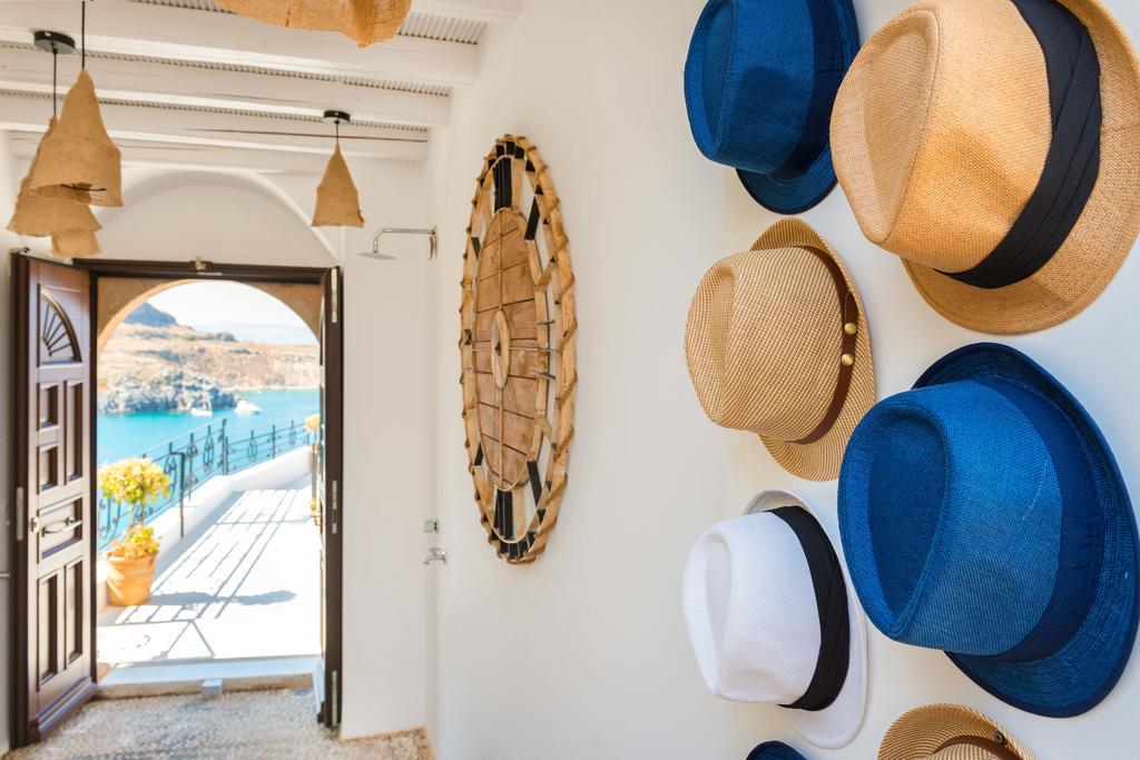 Lindos Shore Summer House With Jacuzzi And Sea View !!! エクステリア 写真