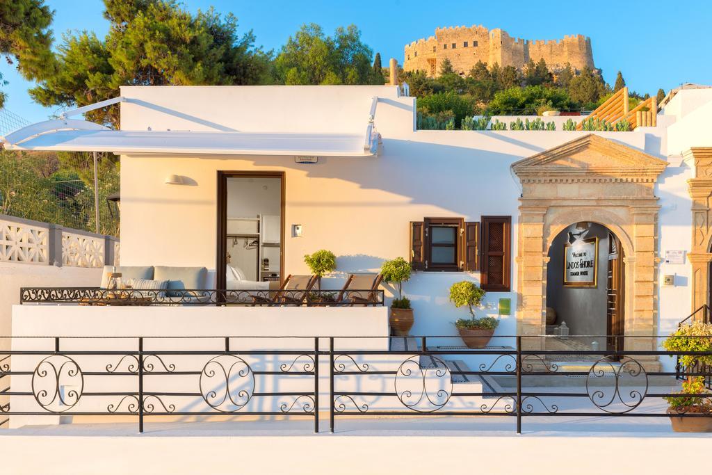 Lindos Shore Summer House With Jacuzzi And Sea View !!! エクステリア 写真